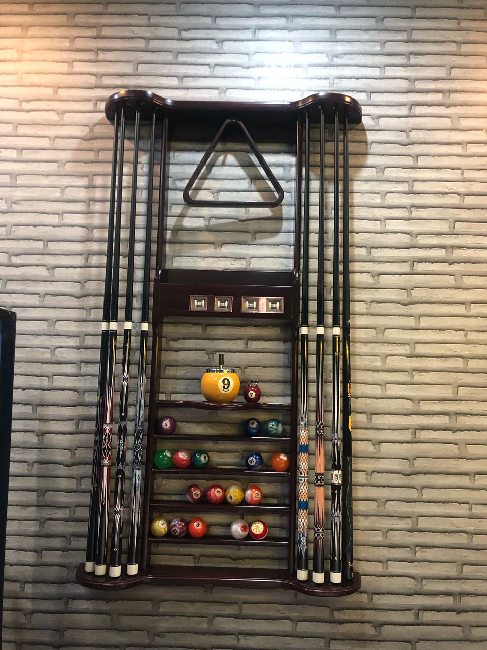 جاچوبی دیواری وارداتی چرتکه دار،Cue Holder - تصویر 2