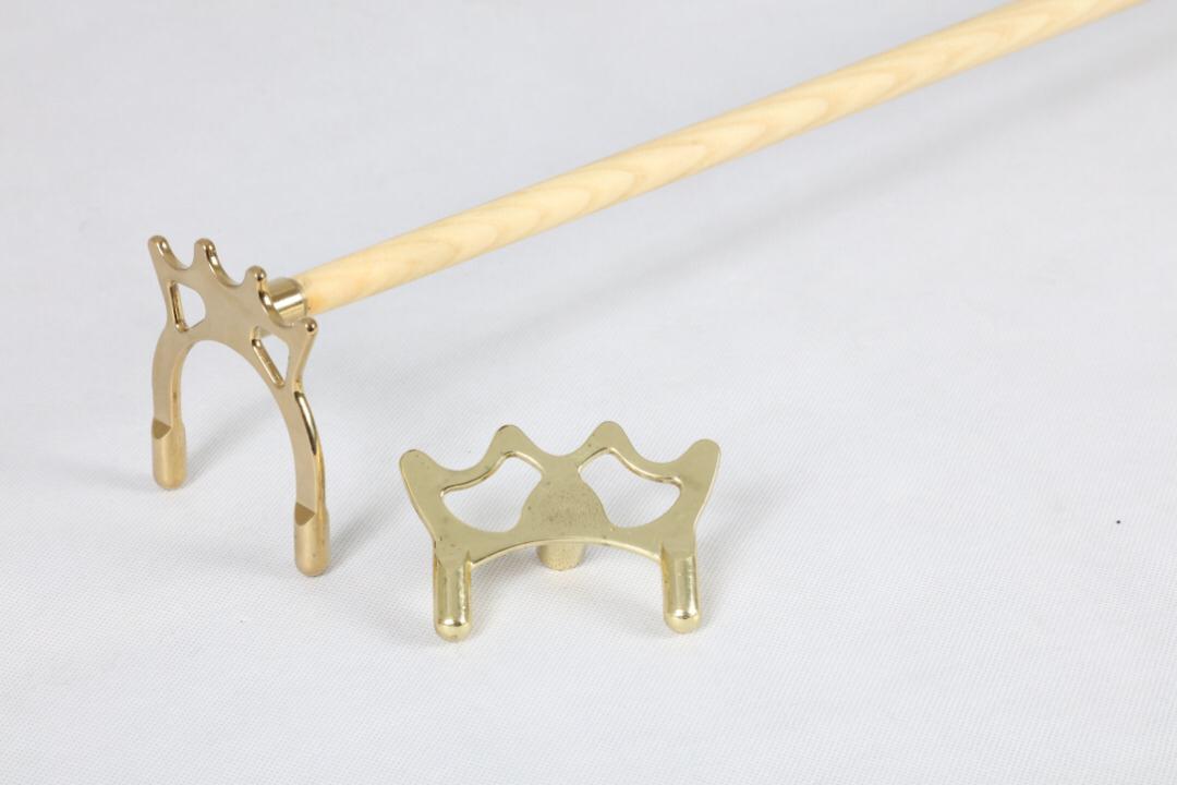 چوب رست یکتکه بیلیارد و اسنوکر با سررست فلزی - تصویر 3