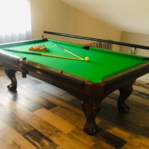 میز بیلیارد مدل پایه پنجه ایی